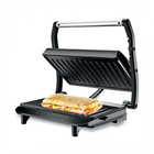 Гриль электрический прижимной Luma Bella LB-58022 антипригарное покрытие для мяса овощей сэндвичей 850Вт Черный с серым