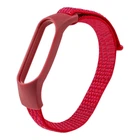 Ремінець для Xiaomi Mi Band 3/4/5/6/7 Nylon Red