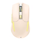 Ігрова бездротова блютуз USB Мишка Fantech WGC2 / Venom II Vibe з RGB підсвічуванням, чутливістю в 2000 DPI, частота 125Hz Beige