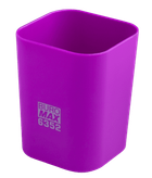 Підставка для ручок BUROMAX 6352-07 RUBBER TOUCH фіолетова /BM.6352-07/