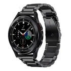 Ремінець Універс 20mm Stainless Steel для Samsung/Amazfit/Huawei Black