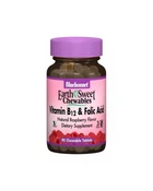 Вітамін B-12 та фолієва кислота смак малини Bluebonnet Nutrition 90 жов таб 20190169