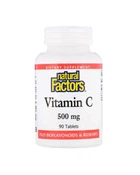 Вітамін С 500 мг Natural Factors 90 таб 20206724