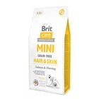 Сухий корм для дорослих собак мініатюрних порід Brit Care Mini Grain Free Hair&Skin