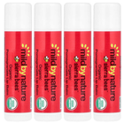 Бальзами для губ Sierra Bees "Organic Lip Balms" гранатовий смак (4 шт)