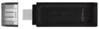 Накопичувач Type-C Flash drive 128GB Kingston DataTraveler 70 (USB3.2)