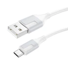 Кабель USB Borofone BX101 Creator Micro 2.4A Бiлий