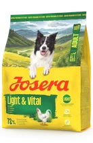 Сухой корм Josera Light & Vital Adult для малоактивных собак с Курицей