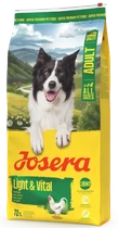 Сухий корм Josera Light & Vital Adult для малоактивних собак  з Куркою