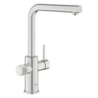 Змішувач для кухні з підключенням питної води з висувним виливом Grohe Blue Pure Minta 30590DC0