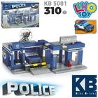 Конструктор LIMO TOY KB 5001 Поліція 310 деталей Розвивальна іграшка для дітей від 6 років