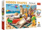 Пазл Trefl Hidden Shapes Коты на отдыхе, 1011 эл. (10674)