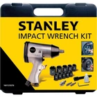 Пневматичний гайкокрут STANLEY 160157XSTN, витрати повітря 200 л/хв, максимальний тиск 6 Бар, вага 2.6 кг (160157XSTN)