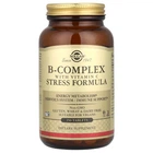 Комплекс витаминів B з витамином C формула для боротьби зі стресом Solgar (B-Complex with Vitamin C) 250 таблеток (SOL-00201)