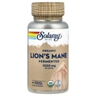 Натуральная добавка Solaray Organic Fermented Lion's Mane 1000 мг