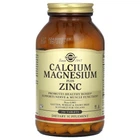 Кальцій магній і цинк Solgar (Calcium Magnesium Zinc) 250 таблеток (SOL-00521)