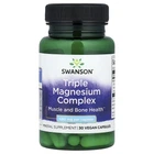 Комплекс магнію Swanson (Triple Magnesium Complex) 400мг 30 капсул (SWV-11243)