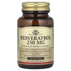 Натуральна добавка Solgar Resveratrol 250 мг
