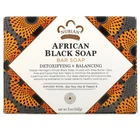 Африканское черное мыло кусковое Nubian Heritage African Black Soap Bar Soap детокс и уход 142 г