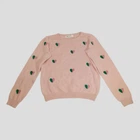 Джемпер H&M 134/140 Рожевий 0851137_цветн.серд