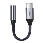 Кабель Type C-AUX Audio M/F 0.10м UGREEN AV142 Чорний