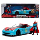 Автомодель Avengers Chevrolet Corvette с фигуркой Доктора Стренджа 1:24 (253225024)