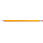 Олівець графітовий BUROMAX 8515 HB із резинкою, JOBMAX жовтий (144) /BM.8515/