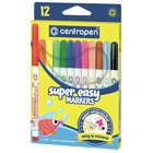Фломастери Centropen SUPER EASY набір 12 шт 2580
