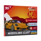 Пластилін Yes Drift King 10 кольорів 200 г 540666