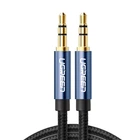Кабель Ugreen AUX Straight Mini Jack 3.5mm to Mini Jack 3.5mm 1m Blue (6957303816859)