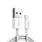 Кабель Ugreen USB-A to Lightning 2.4A 1m White (UGR272WHT)