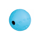 Игрушка Trixie для собак Мяч для лакомств литой голубой резина 7 см 4011905349411_1