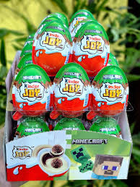 Комплект Kinder Joy 5 шт Minecraft Майнкрафт по 20 г