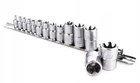 Набор головок TORX на планке TOPTUL 1/4"-1/2" E4-E24 14ед. GAAR1402