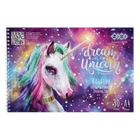 Альбом А4 30арк спіраль 120г/м RAINBOW UNICORN ZIBI