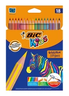 Олівці кольорові BIC Evolution Stripes 18 кольорів bc950524