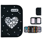 Пенал з наповненням Kite Black&Silver K26-622H-5, 1 відділення, 2 відвороти