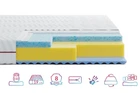 Матрас Highfoam Noble Aurum Space Air, размер 90x200 см (TQP-071240)