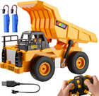Радіокерований самоскид JOYIN 2.4GHz з підсвіткою – RC будівельна машинка для дітей 3–12 років