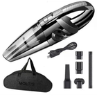 Автомобильный пылесос Moltis M2, 120W беспроводной из ABS пластик чёрный (291137) 10001