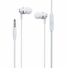 Наушники вакуумные Borofone BM36 Acura 10мм 1.2м AUX белые для звонков и прослушивания музыки