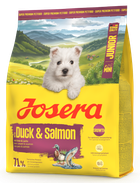 Сухой корм для щенков малых пород Josera MiniJunior с уткой и рисом
