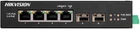 Комутатор Hikvision DS-3T0506HP-E/HS