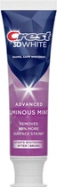 Зубна паста Crest 3D White Advanced Luminous Mint М'ятна 104г