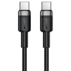 Дата кабель Acefast C22-03 Type-C to Type-C 60W (1.2m) Black - 00000085432_1