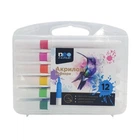 Набор акриловых маркеров Neo Line Acrylic Marker 12шт SH4061-12