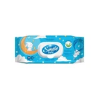 Дитячі вологі серветки Smile baby з алоє, з клапаном, 84 шт (4823071646863) (272171)