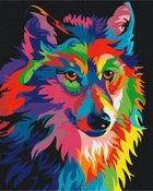 Картина за номерами Райдужний хижак Brushme 40x50 (BS52212)