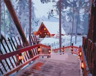Картина за номерами Зимовий затишок Brushme 40x50 (BS52773)