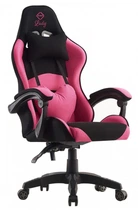 Крісло геймерське Bonro Lady 806 чорно-рожеве (42300097)